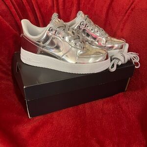 Liquid Silver Air Force 1 SP
